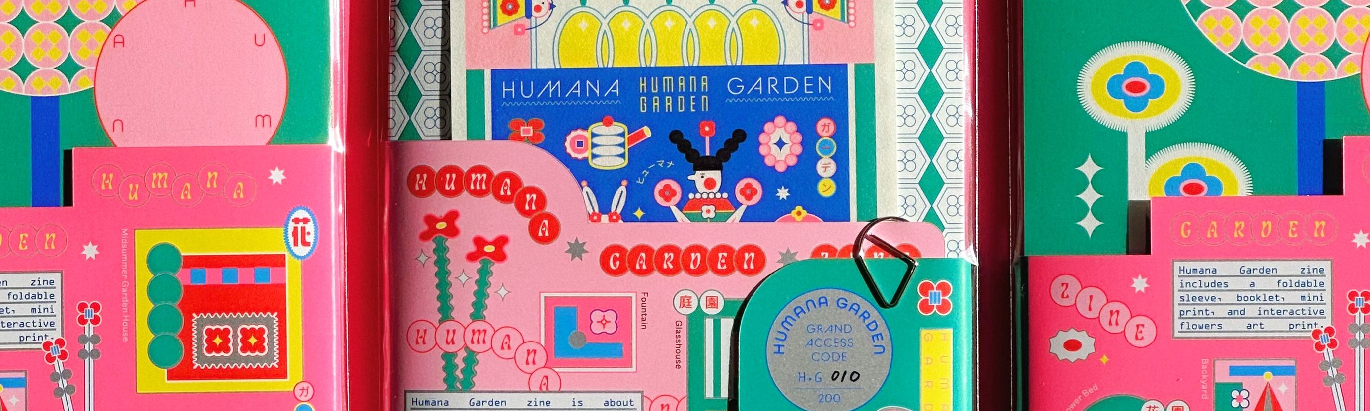 Humana Garden Zine | D&AD Annual 2024